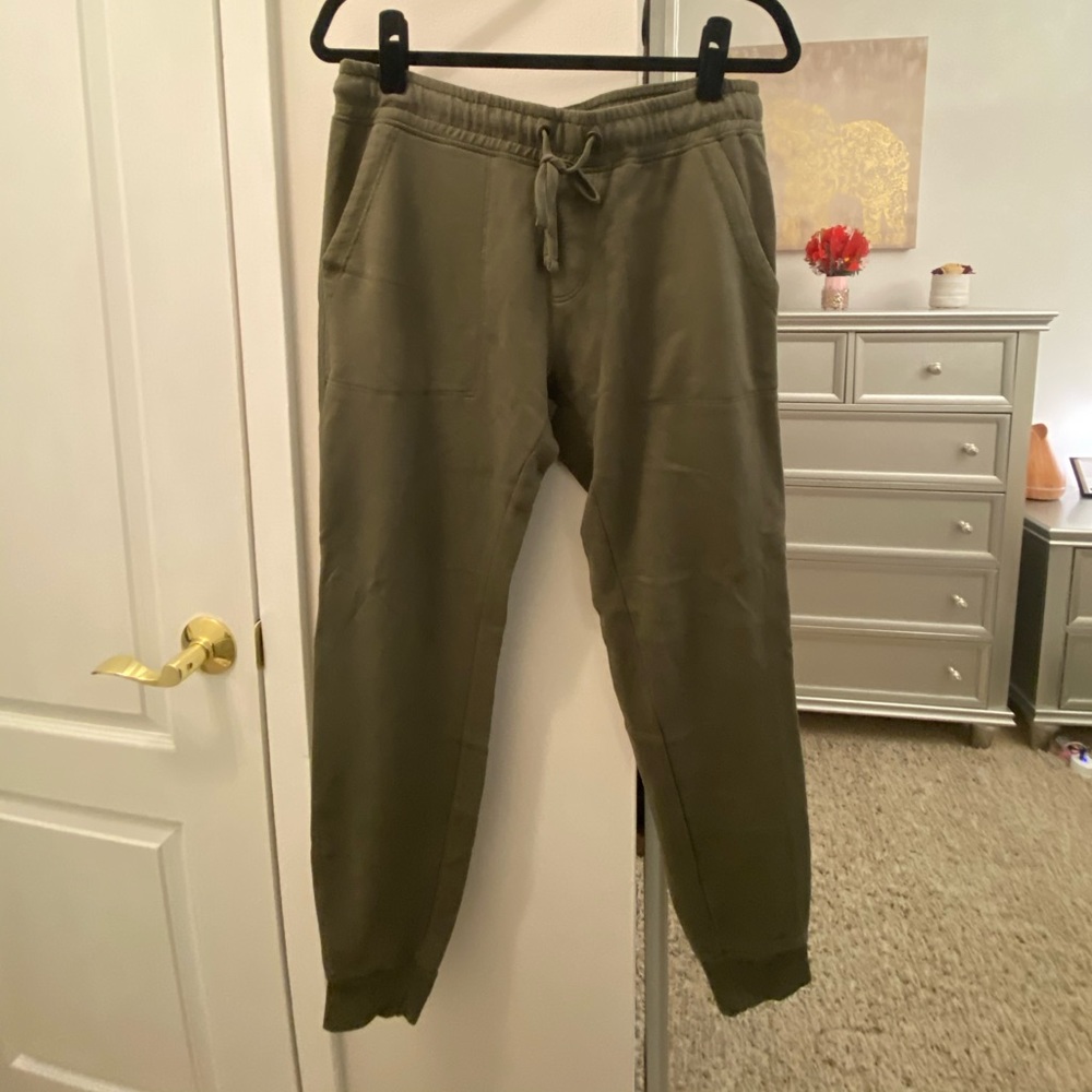 Sanctuary Hunter Green Joggers
